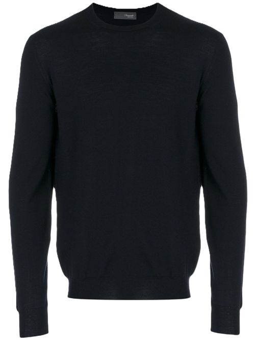 girocollo lana extrafine Drumohr | D0D10300001690 ONYX